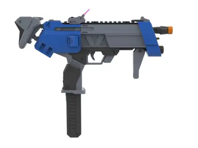 Sombra Blaster - Overwatch - Commercial - Printable - STL 3D print model