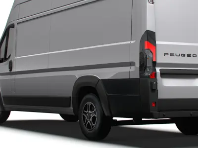 Peugeot Boxer Van L4H3 2024 3D model