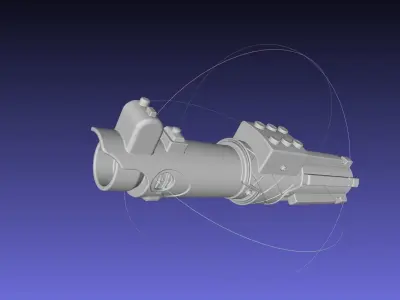 Star Wars Episode IX Rey Lightsaber Printable Model 3D print model