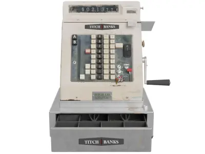 Cash Register 3D model