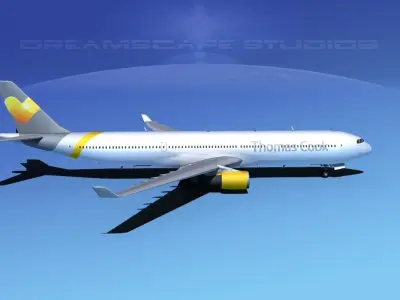 Airbus A330-300 Thomas Cook 3D model