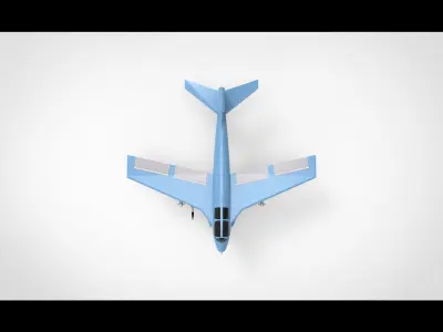 Northrop Grumman EA-6B Prowler 3D model