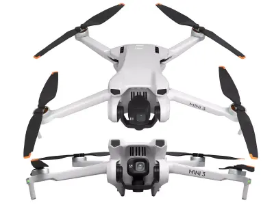 drone dji mini 3 3D model