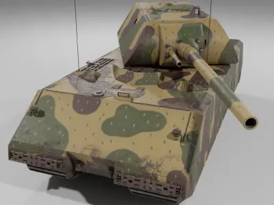 Panzerkampfwagen VIII Maus Free 3D model