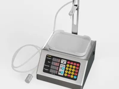 Liquid Filling Machine 3D model