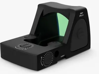 Trijicon RMR Sight Low-poly 3D model