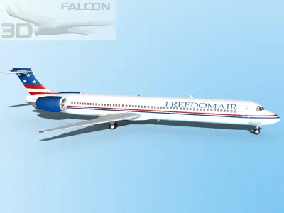 Falcon3D MD-80 Freedomair 3D model