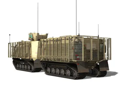 BVS10 Viking MKII - UK Forces 3D model