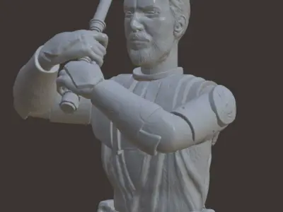 Obi Wan Kenobi Clone Wars Armor 3D print model
