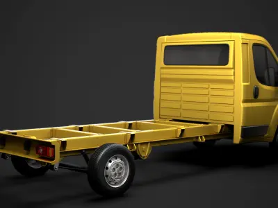 Citroen Relay Chassis Truck Single Cab 4035WB 2020 3D model