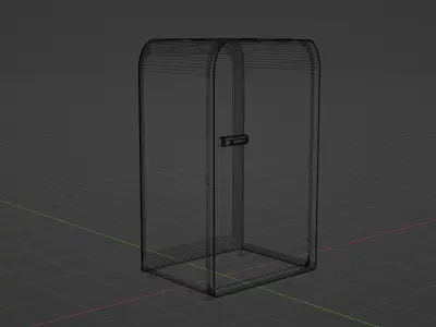 Scary Fridge  Free 3D model