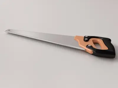 Hand Saw 3D model