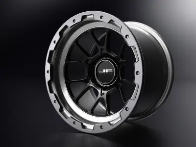 Lenso Titan VE3 Design Wheels 3D model