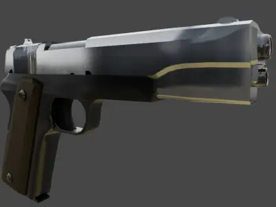  pistol 3D model