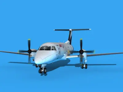 Embraer EMB120 Swift Air 3D model