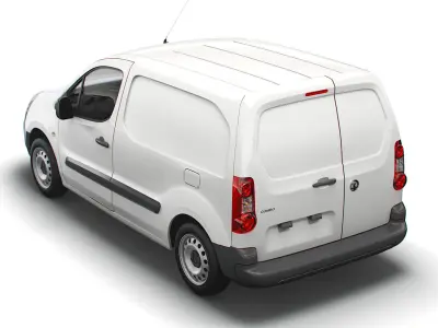 Vauxhall Combo Cargo L1 2017 3D model