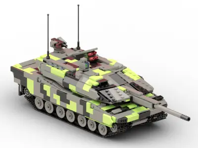 MocBricks3D - Lego Panther KF51 3D print model