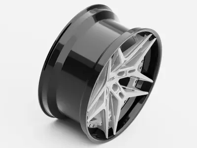 Forgedlite DC9 MODULAR Rim 3D model