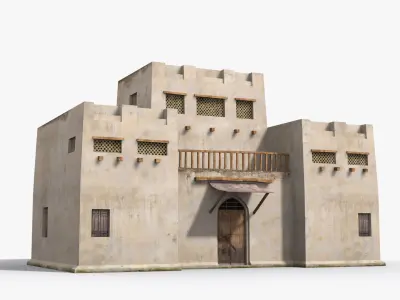 Arab xx7 Low-poly 3D model