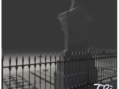 PANTHEON CRYPT 2 3D model