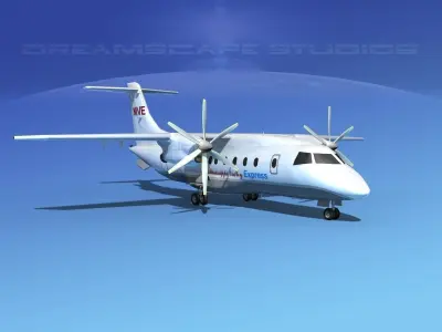 Dornier 328-130 Mississippi Valley Air 3D model