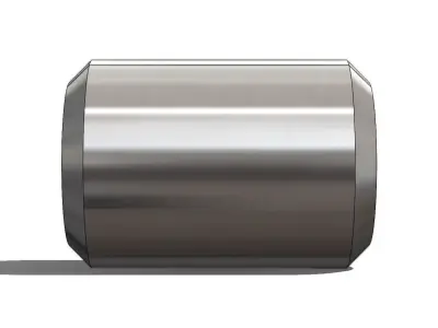 Bucha Roscada M14 x M6 Threaded Bushing 3D model