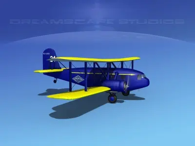 Curtiss Condor Eastern 3D model