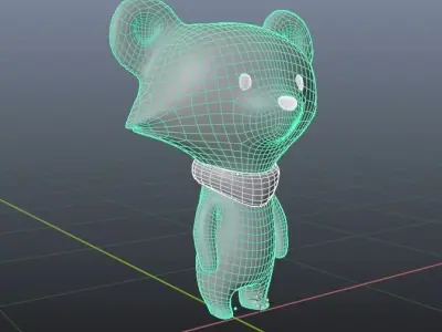BOO 3D Character RIgged 3D model