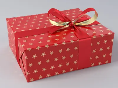 Christmas Tree and Presents Bundle 3D model