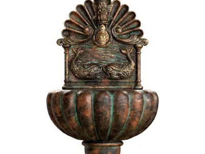 Fountain Robers 3D model