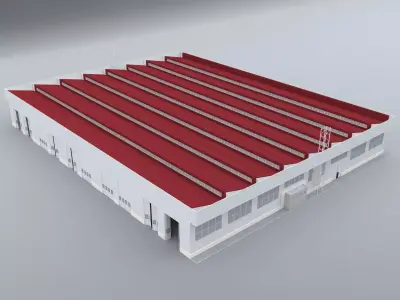 INDUSTRIAL STRUCTURES 8 3D model