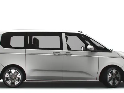 Volkswagen T7 Multivan TDI 2023 3D model
