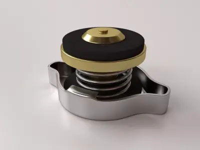 Radiator Cap 3D model