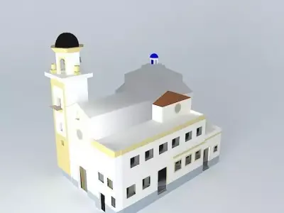 Parish Church Barbate, Cádiz Free 3D model