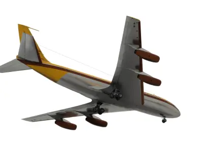 Boeing 367 80 Boeing 707  3D model