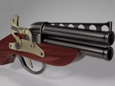 Pocket Musket 3D model