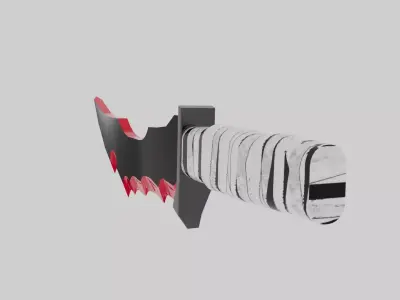 dagger sword from sololeveling Low-poly 3D model