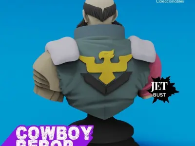Anime Classics Cowboy Bebop - Jet 3D print model