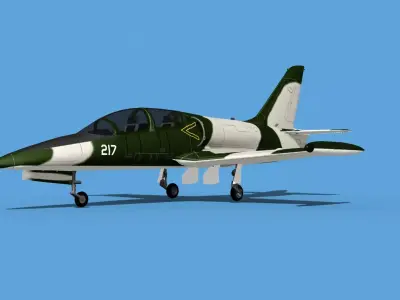 Aero Vodochody L-39C Albatross V14 3D model