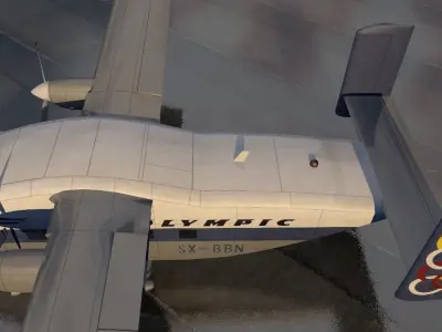 Short SC 7 Skyvan or Flying Shoebox 3D model