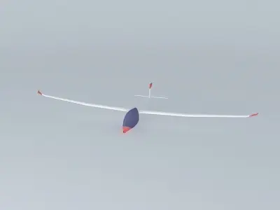 Simpaticon 13 mts UL fun Glider 3D model