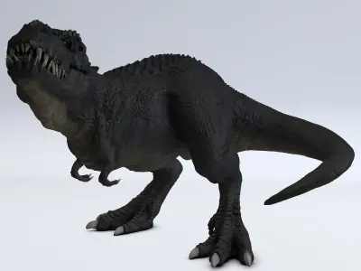 V- Rex - Vastatosaurus rex  Low-poly 3D model