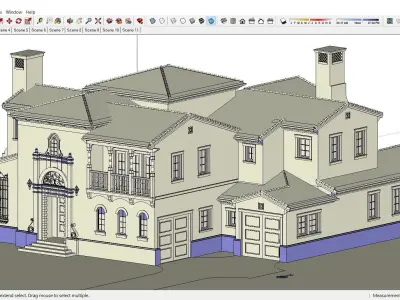 Sketchup Building Z1 3D model