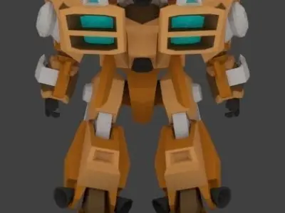 Super Mecha 2 - Gorean of Code Name F41VDI - 3D Print Ready 3D print model