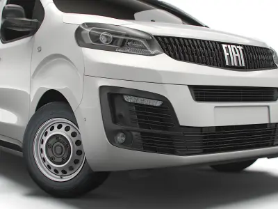 Fiat E Scudo L1 2022 3D model