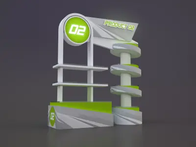 PRODUCT DISPLAY 02 3D model