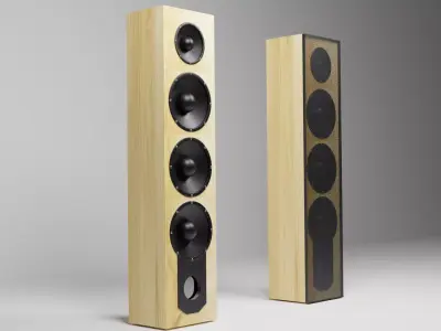 SPEAKER 3D acoustic design 3D model
