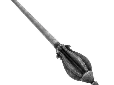 Indian mace 3D model