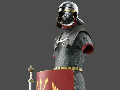 Roman legionary cloth 3D model