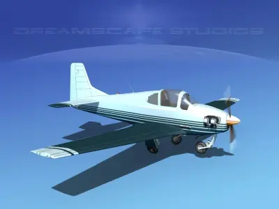 Johnston A-51A V11 3D model